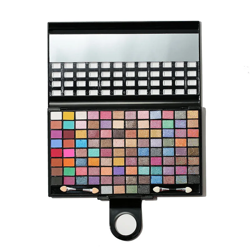 100 Farieb Eyeshadow Prášok Paletu Make-Up Kolekcie Auta Kozmetika 669