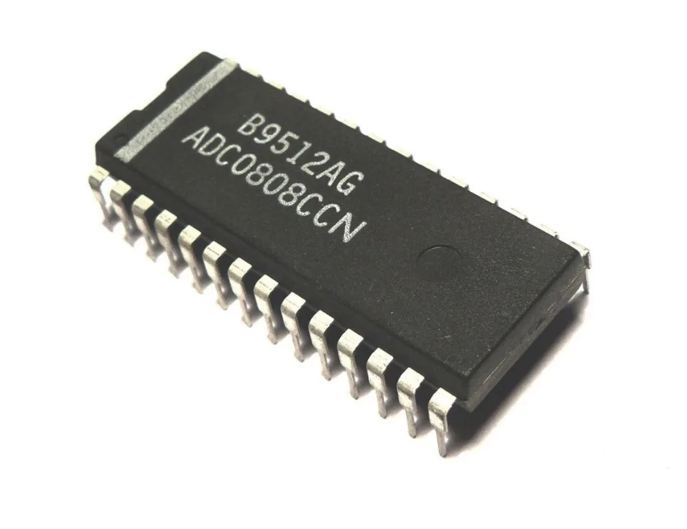 Ping 10pcs/veľa ADC0808 ADC0808CCN 8-Bitový A/D Prevodník IC DIP-28 hym