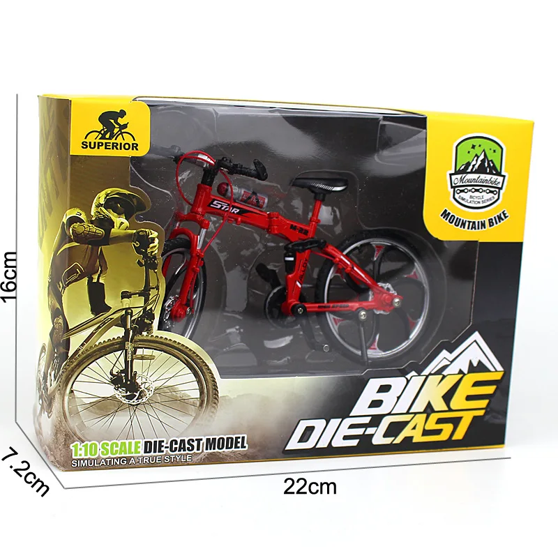 1:10 Rozsahu Kovové Cestné Bicykle Model Hračky Zakrivené Racing Cyklus Kríž Horský Bicykel Replika Zbierka detských Darček anime obrázok