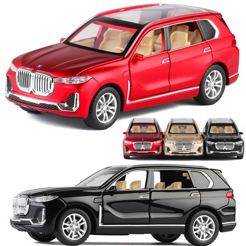 1:32 X7 Simulácia Zliatiny autíčka Diecast X7 Vytiahnuť Späť SUV Model Auta, Deti Hračky Off-road Vozidlá Piecť Tortu Dekorácie