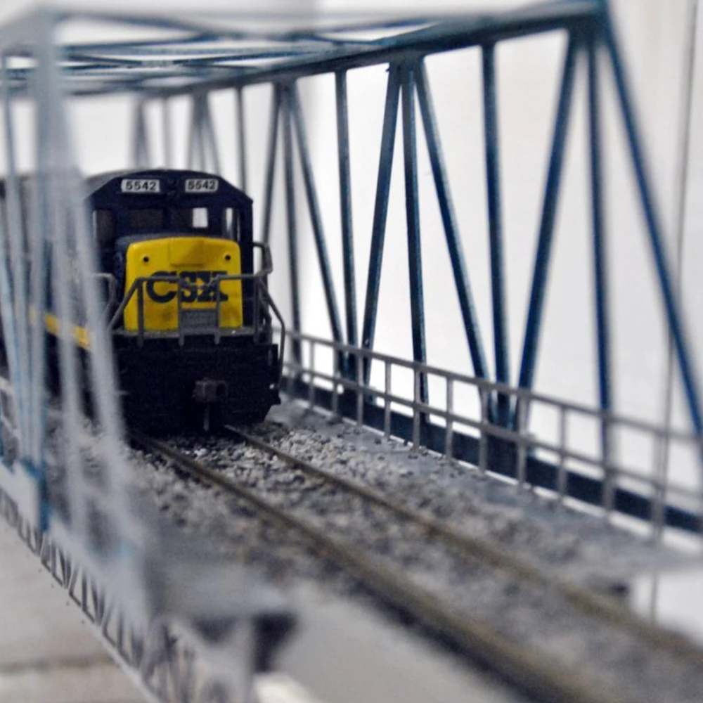 1:87 rozsahu zvýšenej železničný most model auta architektonický model materiál piesok tabuľka model unassemble