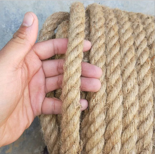 1 mm až 20 mm hrubé prírodné konopné lano priviazal lano vonkajšie lano schodisko zdobené plot lano diy príručka