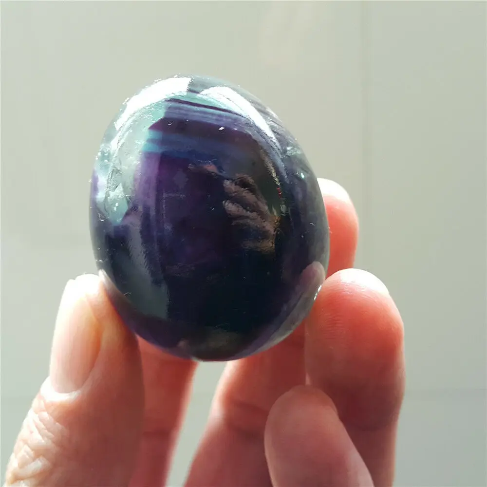 1 osobný počítač klesol prírodné fluorite crystal gem yoni vajec, meditácie, reiki terapia pre ženy fluorite crystal gem
