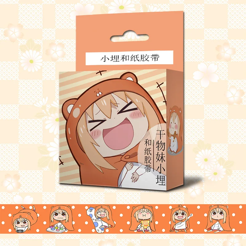 10 boxov/veľa Anime Himouto Umaru chan Washi Páska Lepiaca Páska HRAČKU Doma Umaru Nanan ebina maskovacie pásky Papierové nálepky 5 M