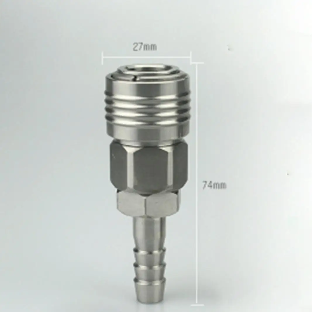 10 mm Hadice Barb x Zásuvka Pneumatické C Typ Self-Locking Príslušenstvo Rýchle Uvoľnenie Konektor Pre Kompresor