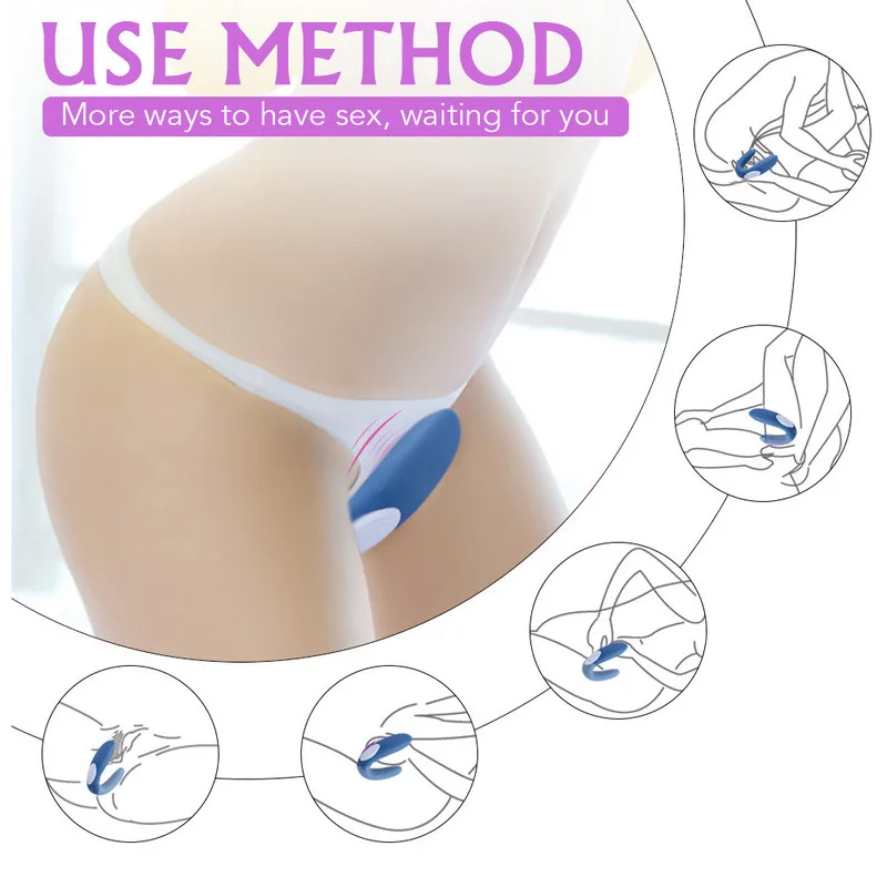 10 Rýchlosť Diaľkové Vibrátor Sexuálne Hračky pre Ženy Nositeľné Klitoris Stimulátor Vaginálny Vibrátor Dospelých, Hračky Pre Pár Žien Vibračné Vajíčko
