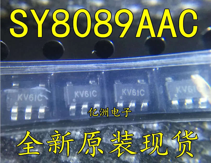 100ks/veľa Nových SY8089AAAC SY8089A KVXXX Synchrónne step-down regulátor napätia SOT23-5