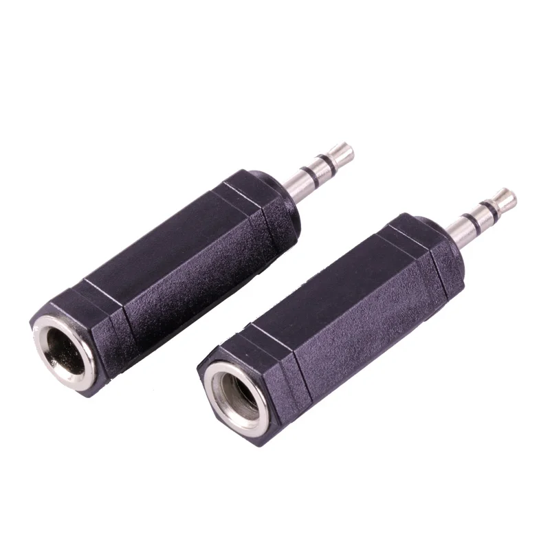 10pcs 3,5 mm 3 Pól Stereo Samec Konektor do 6.35 mm Stereo Jack Samica (3,5 mm) Konektor do 6.35 mm Jack Audio Adaptér