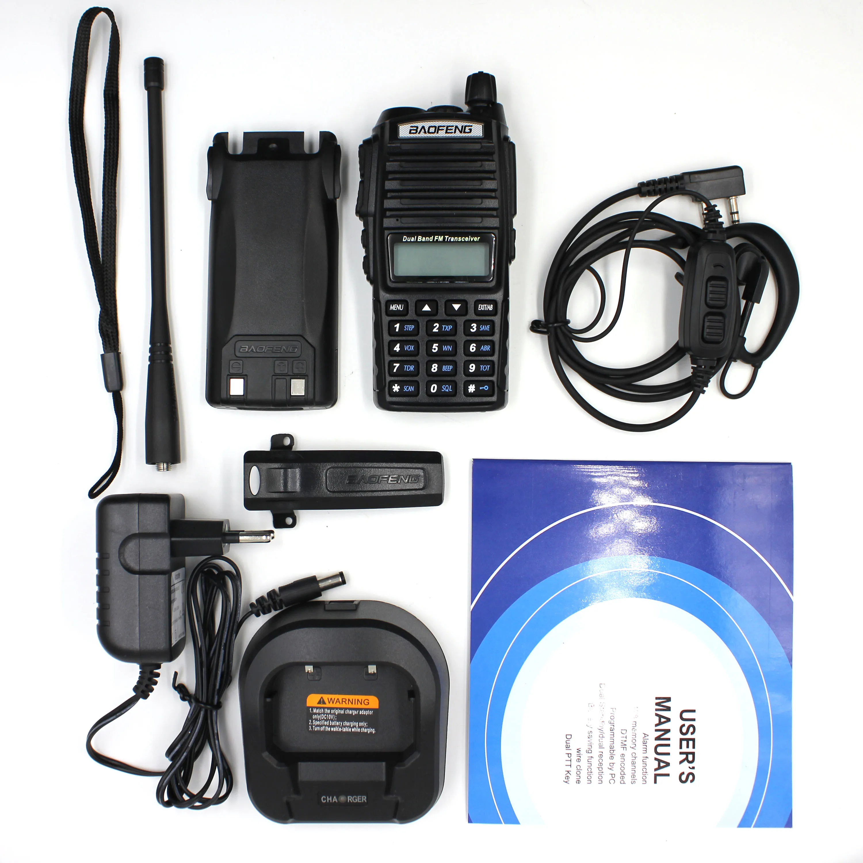 10pcs Baofeng UV-82 5W Walkie Talkie VHF UHF Dual band 136-174&400-520MHz Baofeng UV82 obojsmerná Rádiová