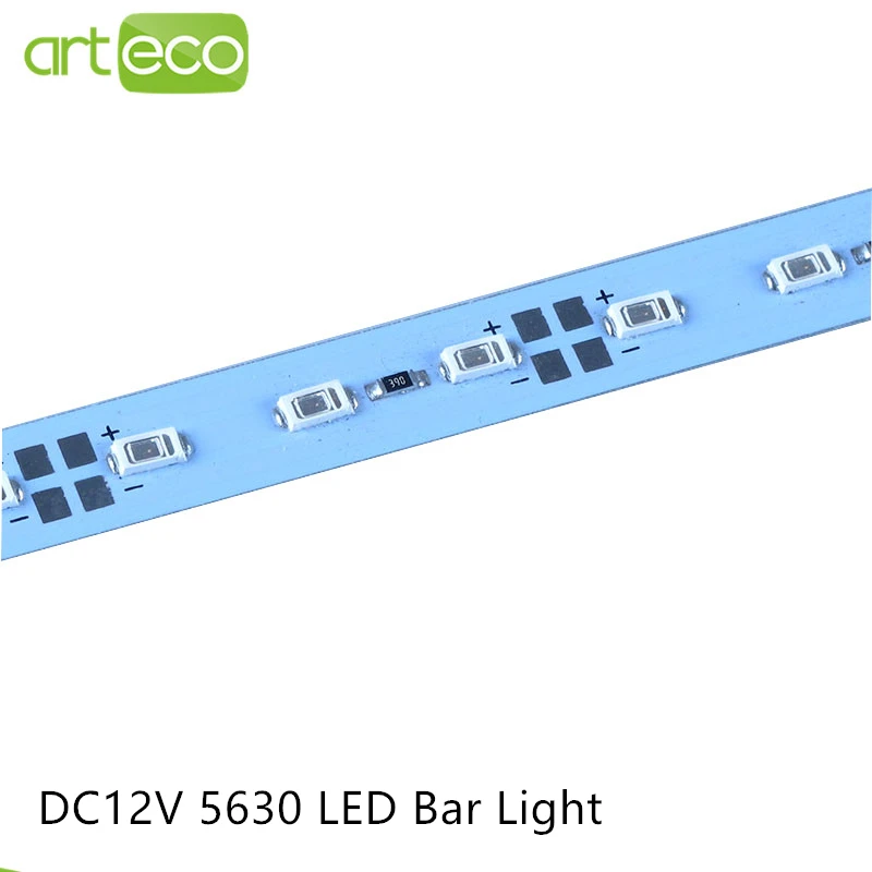 10pcs DC12V SMD 5630 LED Panel svetlo 5730 50 36 LED Pevný pás svetla, 5730 biela/teplá biela/studená biela 5630 červená/zelená/modrá