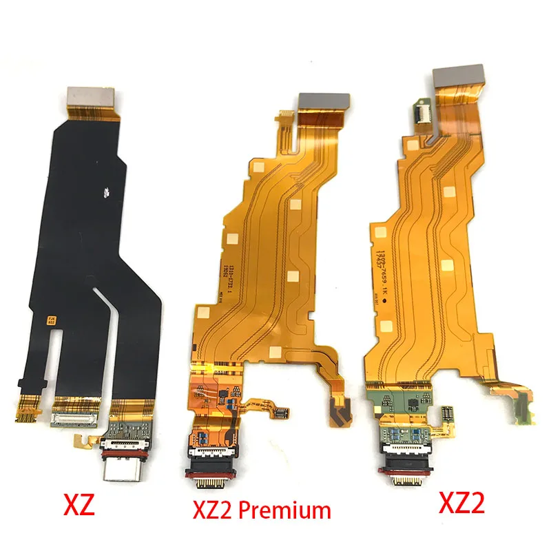 10Pcs/Veľa,Nabíjačky Rada Flex Pre Sony Za Xperia X XZ XZ1 XZ2 Kompaktný Premium XZ3 Port USB Konektor Dock Plnenie Stužkový Kábel