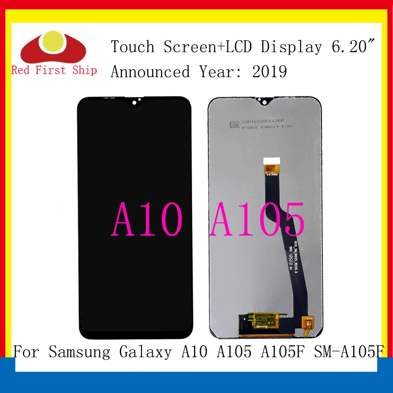 10Pcs/veľa Originálnych Pre Samsung Galaxy A10 A105 A105F SM-A105F LCD Displej Dotykový Displej Digitalizátorom. Montáž Nahradenie A10 LCD