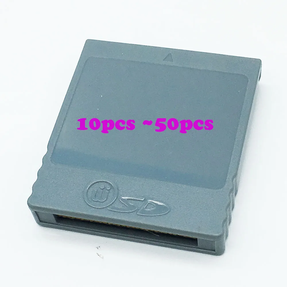 10pcs ~50pcs pre Gamecube GC Pamäťová Karta SD Stick Adaptér Converter Pre Nintendo Wii hernú Konzolu Kariet