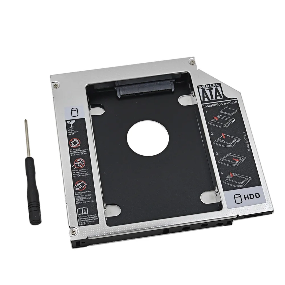 12,7 mm IDE Univerzálny CD/DVD-ROM SATA na IDE/PATA 12,7 mm 2. HDD SSD Pevný Disk Caddy pre Acer Aspire 5920G
