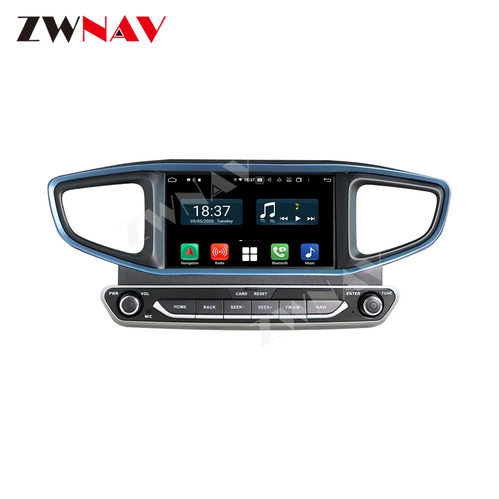 128G Carplay Android 10 obrazovkou, DVD Prehrávač HYUNDAI Ioniq Hybrid 2016 2017 2018 2019 WiFi GPS Navi Auto Rádio Stereo Hlava jednotky