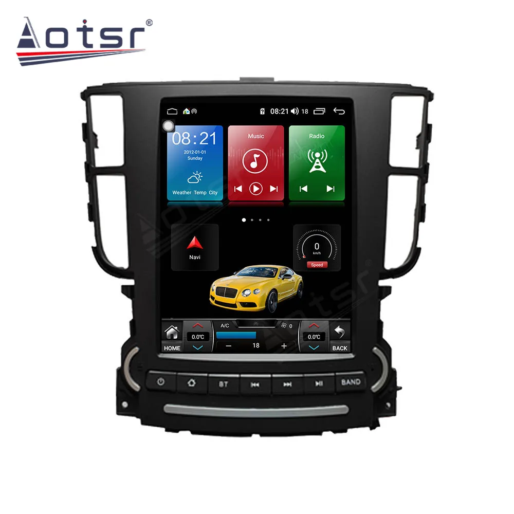 128GTesla Štýl Android 10.0 Auto Rádio Automotivo Pre Acura TL Auto DVD Prehrávač Auto GPS Navigácie Stereo 4G 2004-2008 Vedúci jednotky
