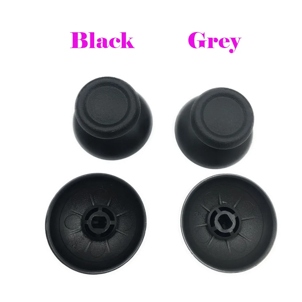 160PCS Čierna Sivá Plastové Analógový Thumbstick Spp pre PS4 Slim Pro Controller Palec Stick Grip Tlačidlo