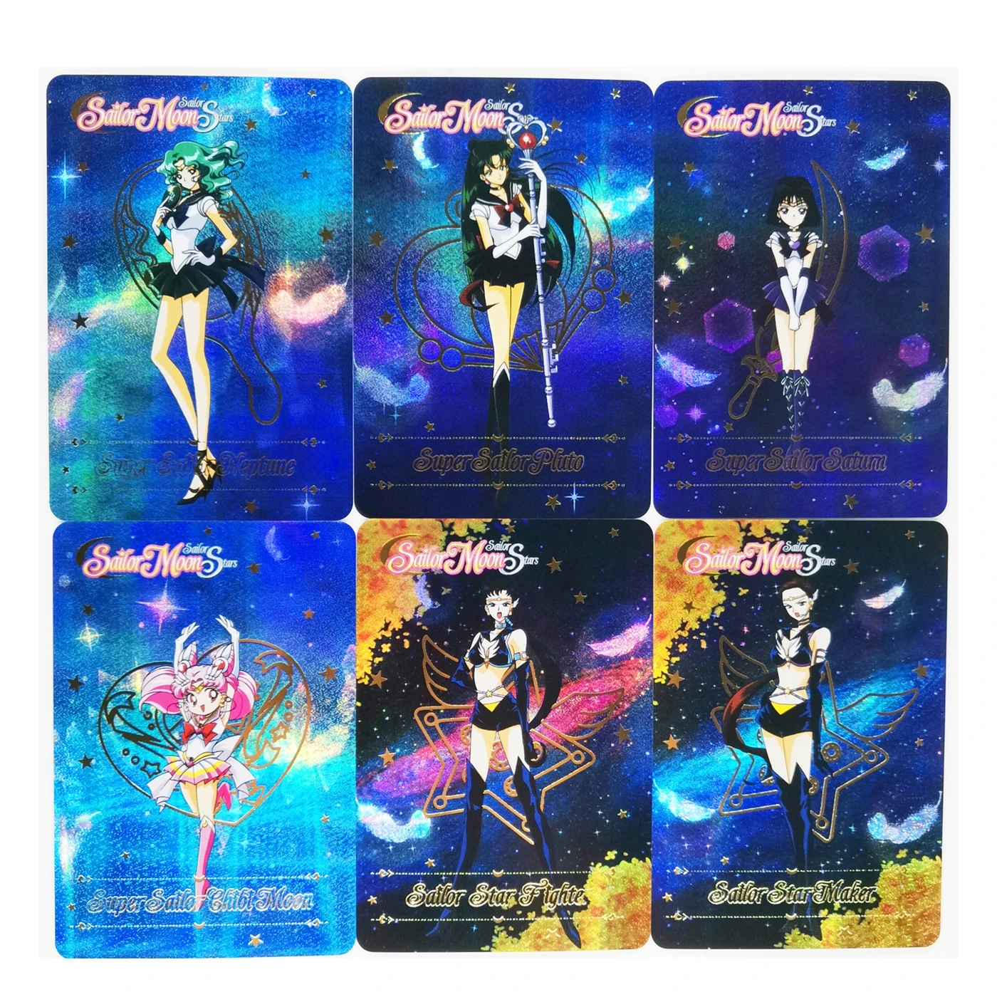 18pcs/set Sailor Moon Hviezdy Hračky Záľuby Hobby, Zberateľstvo Herné Kolekcia Anime Karty