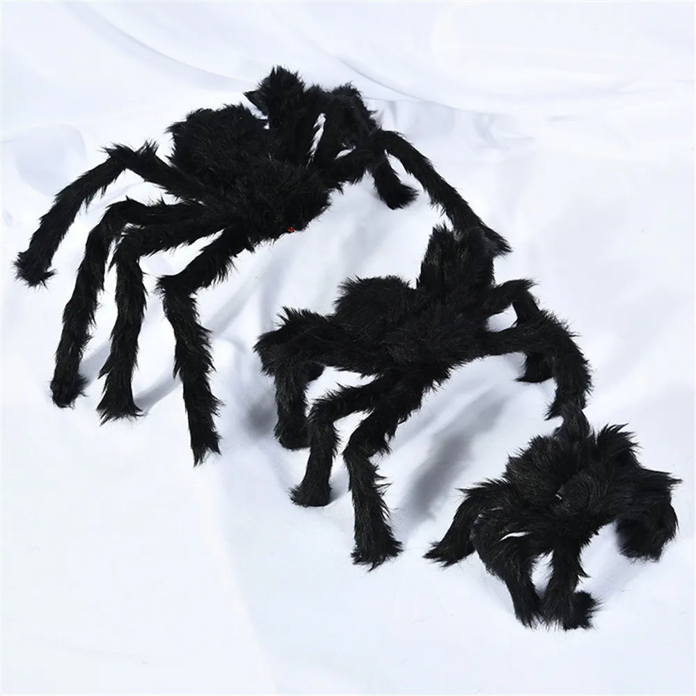 1Pc 30/50/75 cm Halloween Horror Zložité Rekvizity Falošné Spider Model Simulácie Hračka Halloween Dekorácie, Party Dodávky Náhodné Farby