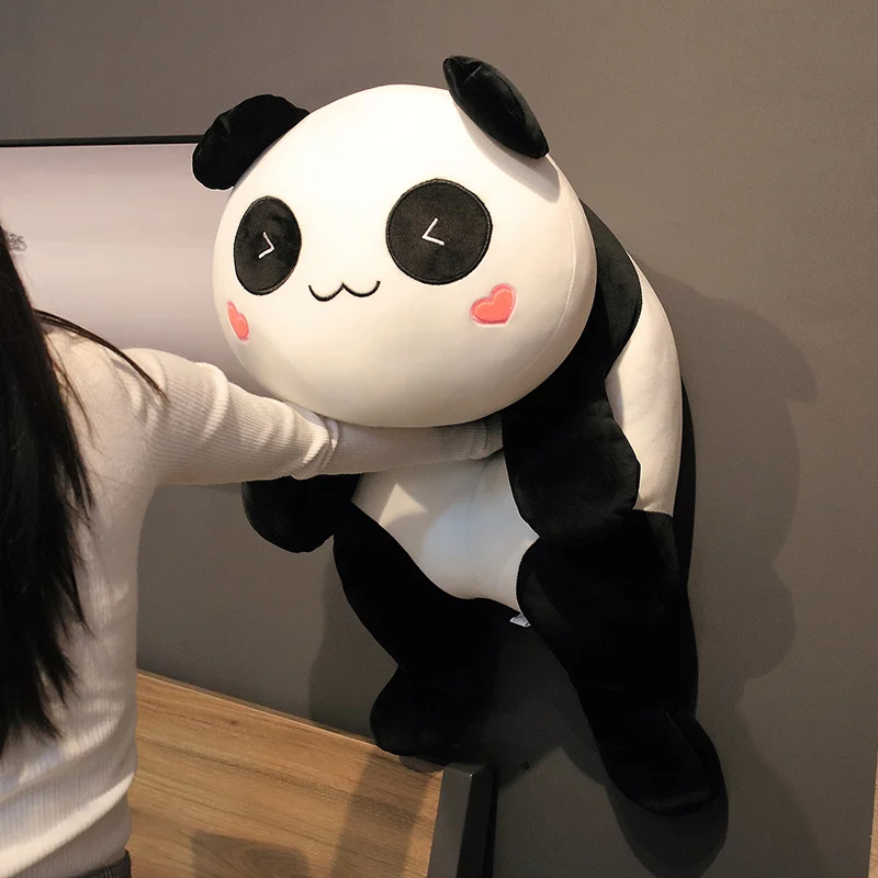 1PC 30/60/85 cm Roztomilý Kreslený Veľké Panda Plyšové Hračky Zlá Panda Vankúš Bábiky Pre Deti, Dievčatá Darček k Narodeninám