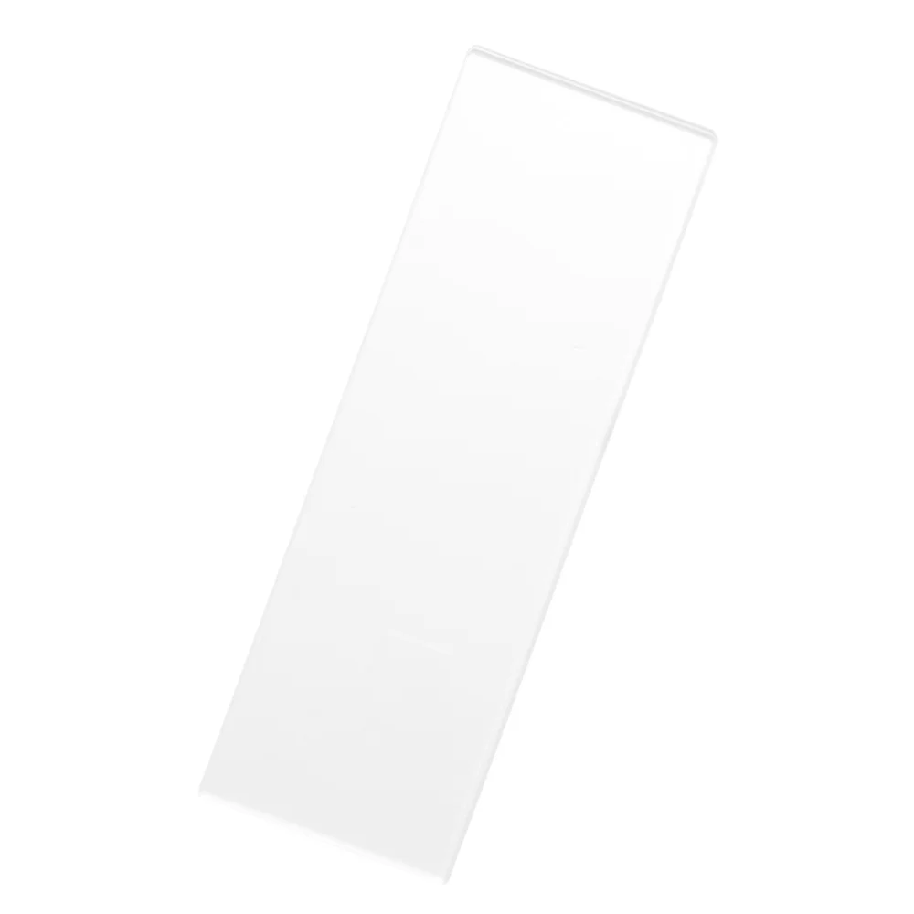 1Pc Scrapper Akryl Obdĺžnikový Prenosné Transparentné Krém Škrabka na Pečenie Nástroj Tortu Škrabka na Uložiť Domáce Pekárne