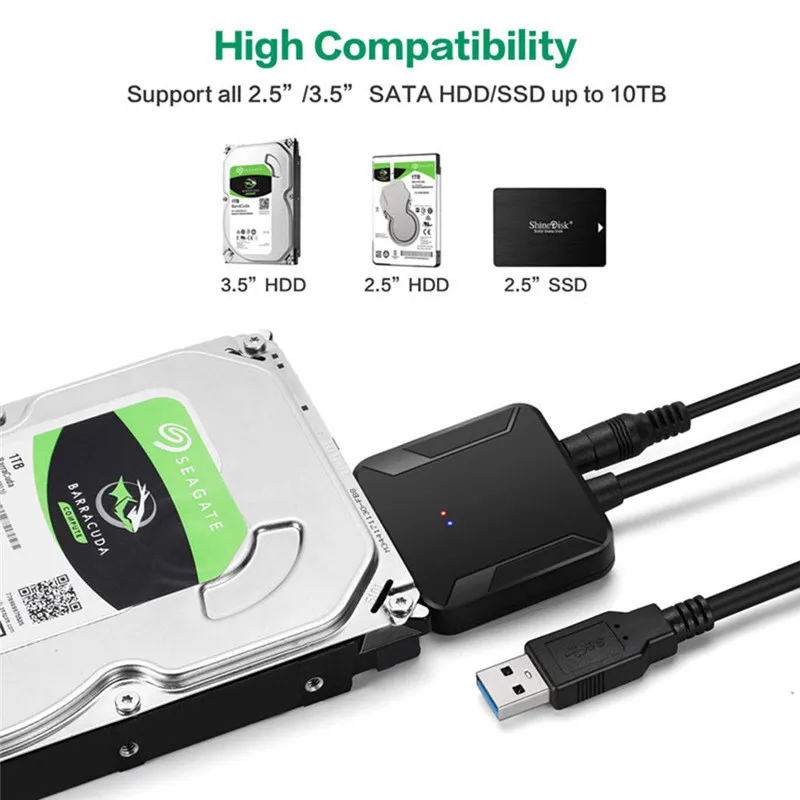1pc USB 3.0 to IDE/SATA Konvertor Adaptér Pre 2.5
