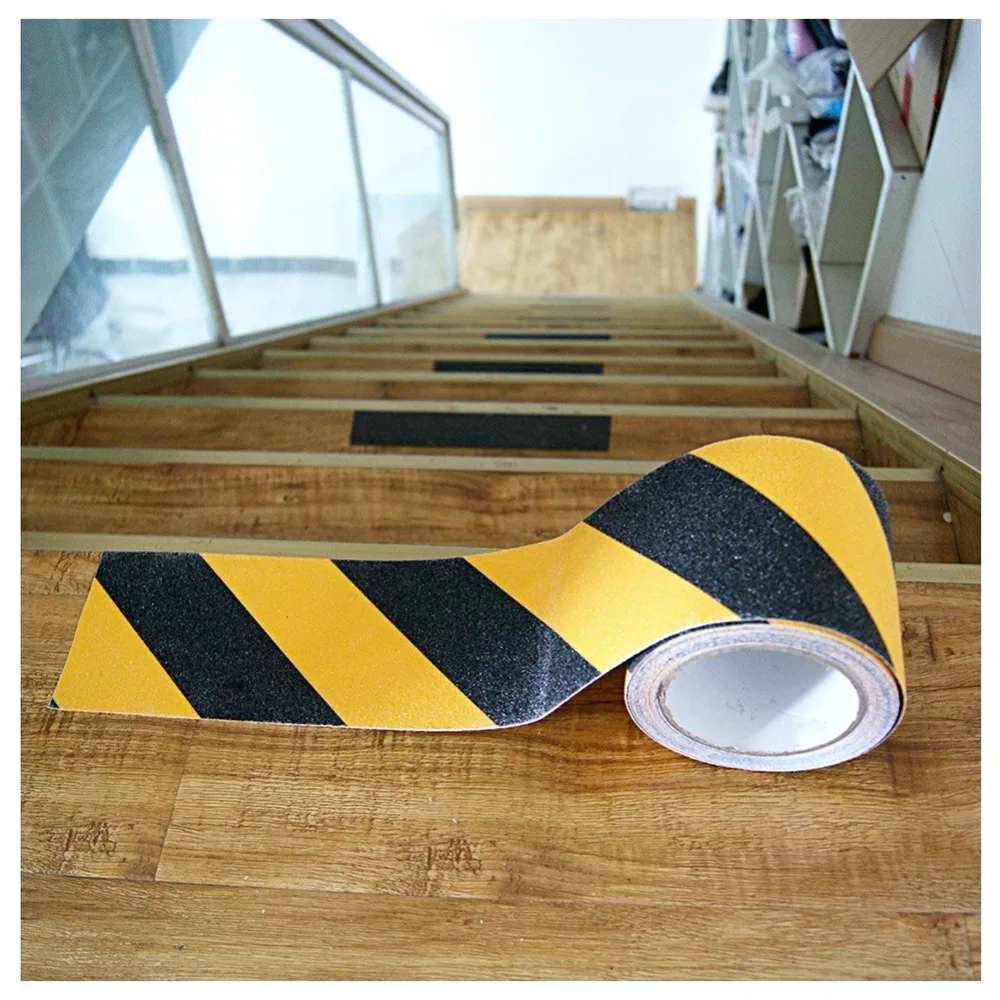 1pcs nové 5cm * 5M PVC povrch matný protišmyková páska svetla, tmavé rukoväť trakciu pás schodisko krok nepremokavé opotrebovaniu bezpečnosť