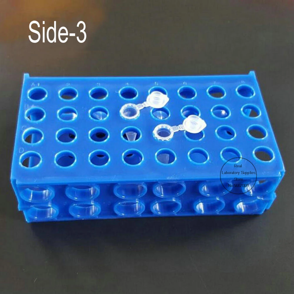 1pcs plastové 0.5 ml 1,5 ml 10/15ml 50ml Multifunkčné odstredivky trubice rack zmrazenie skúmavky držiteľ k Dispozícii na štyroch stranách