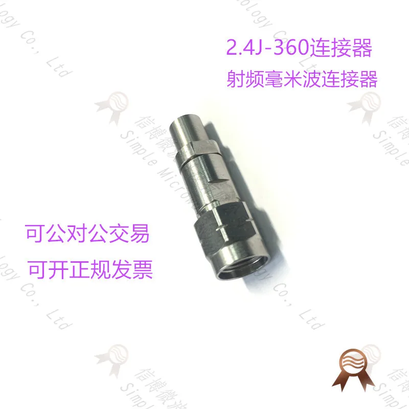 2.4 mm-J3507 Konektor Prispôsobí Gore CXN3507/UFB142A/-360 Milimeter Vlna 2.4 mm Samec Konektor