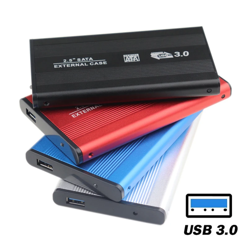 2.5 Palcový SATA III, USB 3.0 5Gbps Externý HDD Enclosure Pevný Disk Prípade SSD Box Podpora Hot Plug Pre Windows, Mac
