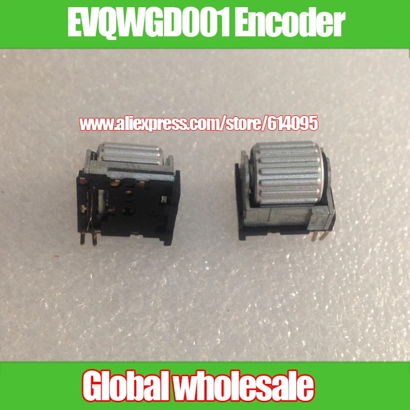2 ks EVQWGD001 Encoder pre Panasonic s kolieskom s vypínačom 6 stôp