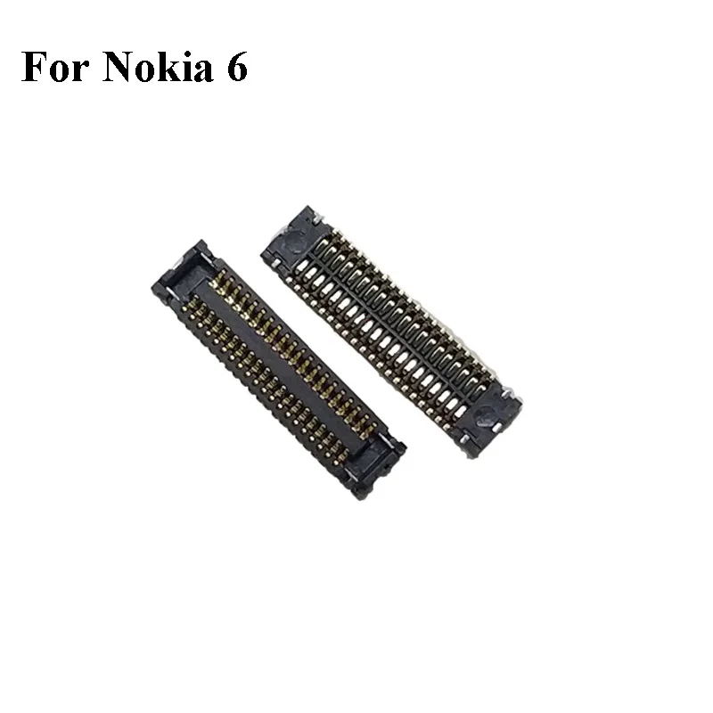 2 KS FPC konektor Pre Nokia 6 Nokia6 2017 LCD displej na Flex kábel Páse s nástrojmi na základnej doske PRE Nokia 6 TA-1033 TA-1021