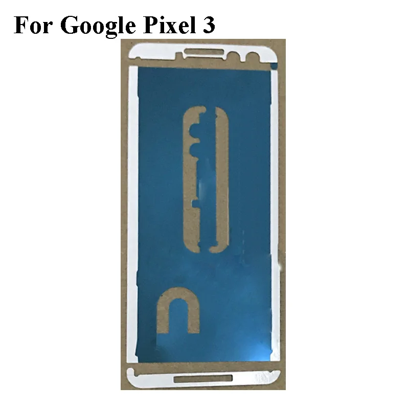 2 KS Pre Google Pixel 3 LCD Tocuh Displeja Predný Rám Rám 3M Lepidlo, Obojstranná Lepiaca Nálepky Pásky Pre Google Pixel 3 Pixel3