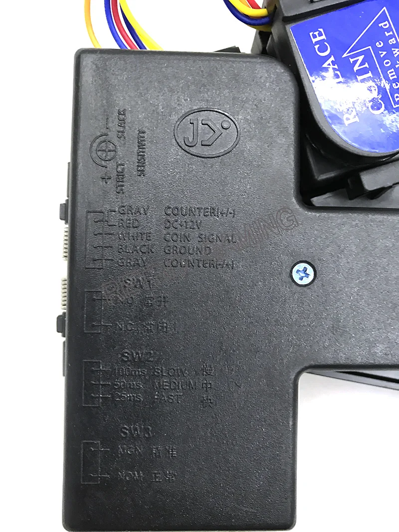 2 ks / Veľa JY-100F Mince reader CPU mincovníka pre Výber Reader pre Arkádovej Hry Stroj Automat ect.