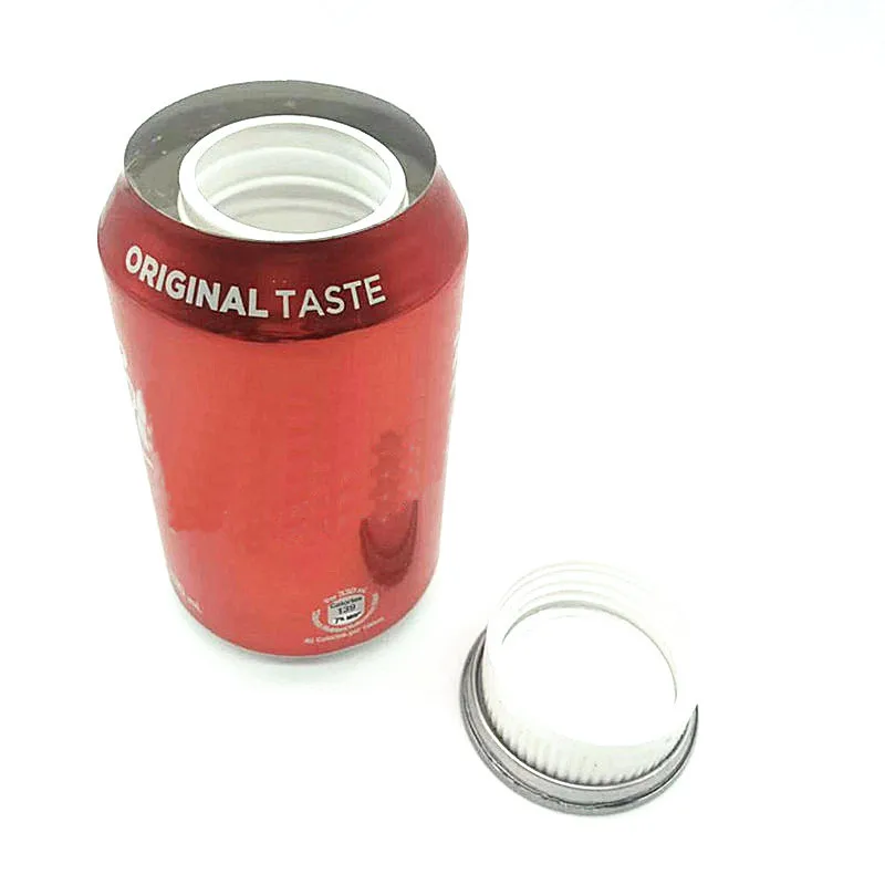 2 kusy Skrýša Môže Cola Bezpečné Môžete Odklon Bezpečné Skryté okno s potravinárske vôňa dôkaz tašky