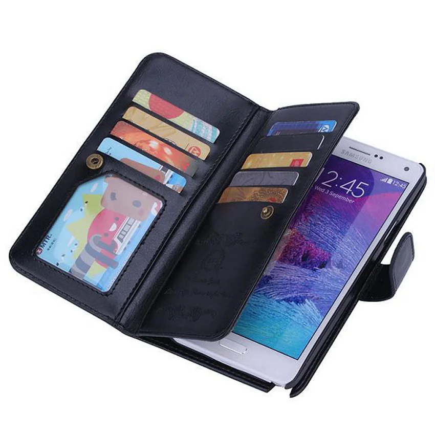 2 v 1 Magnetické Wallet Pu Kožené púzdra Pre Samsung Galaxy S10Plus S9Plus S8Plus 9 Kartu Vymeniteľné Magnetické prípade