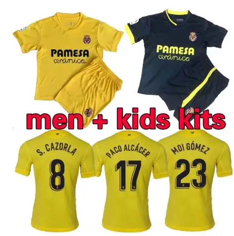 20 21 Villarreal CF Futbol 2020 2021 Domov Paco Alcacer bacco FORNALS Anguissa EKAMBI IBORRA S. CAZORLA Košele Bežné T-Shirt Fut