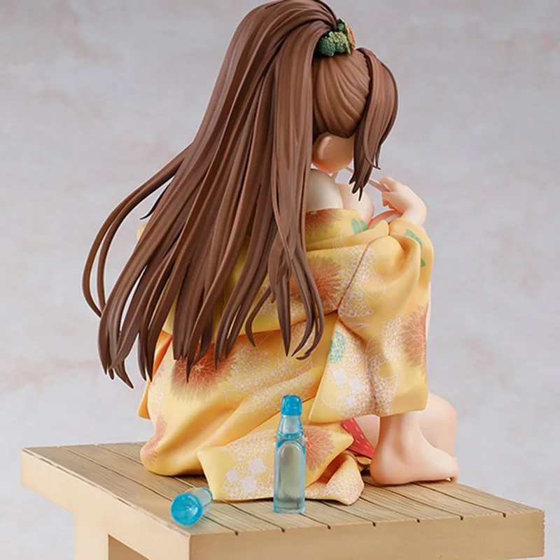 20 cm Rodák ŽABA Sa s Vami Na Ohňostroj Fuka Kirihara PVC Akcie Obrázok Japonské Anime Sexy Dievča Model Hračky pre Dospelých Obrázku Bábika