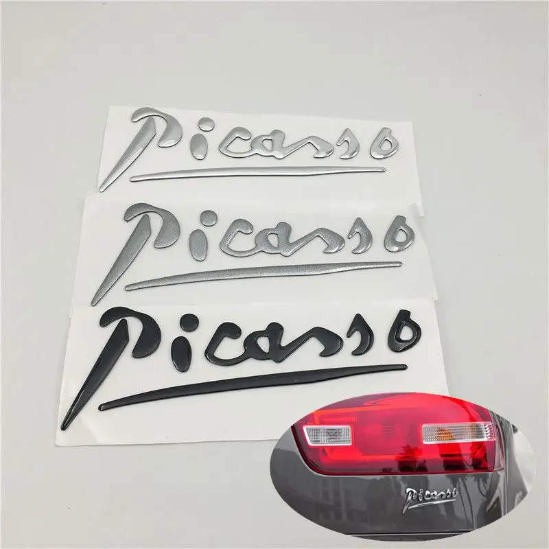 2013-2019 Pre Citroen C3, C4, Xsara Picasso Znak Zadnej Boot Písmená Bočné Dvere, Blatník Logo Štítok 96383842XC
