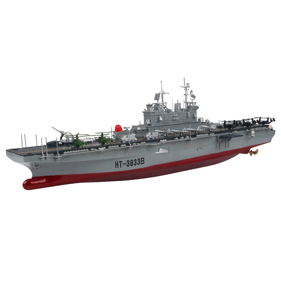 2019 Hot Predaj 1:360 2.4 G RC Navy Obojživelné Útočné Lode Námornej vojnová loď Model Vzdelávacie Hračka Darček Pre Dieťa Deti Hračky pre Dospelých
