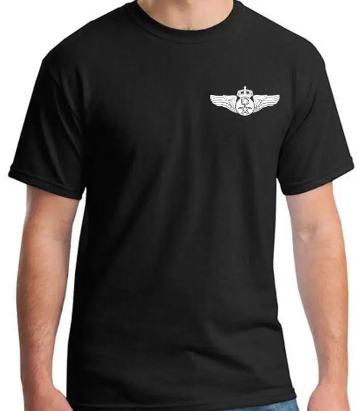 2019 nové značky Lacné Predaj 100 % Bavlna tričko saudská arábia Aeroclassic Personalizované Pilotov Krídla Letu pánske tričká