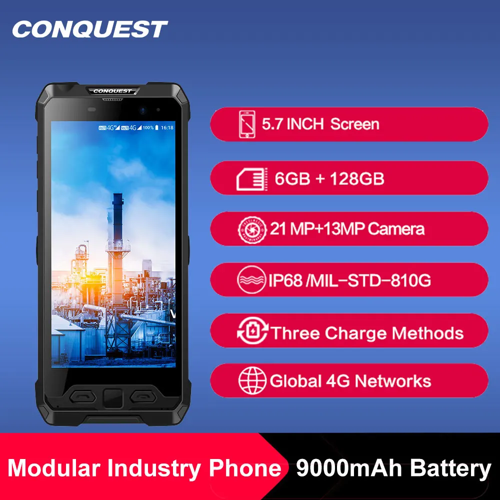 2020 DOBYTIE S19 Vodotesný IP68 Android Robustný Smartphone, Mobilný Telefón Odtlačkov prstov na Tvár ID Telefón