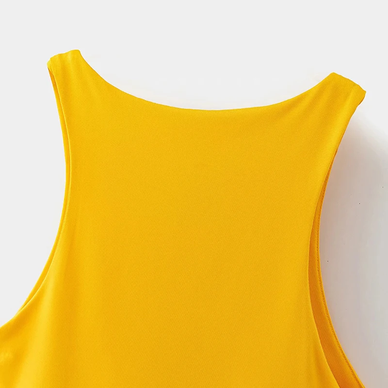 2020 Lete Nové Sexy Ženy Kombinézu Dievča Žltá Bežné Slim Jumpsuit O Krk Streetwear Modrá Mimo Ramenný Romper Orange Bodycons