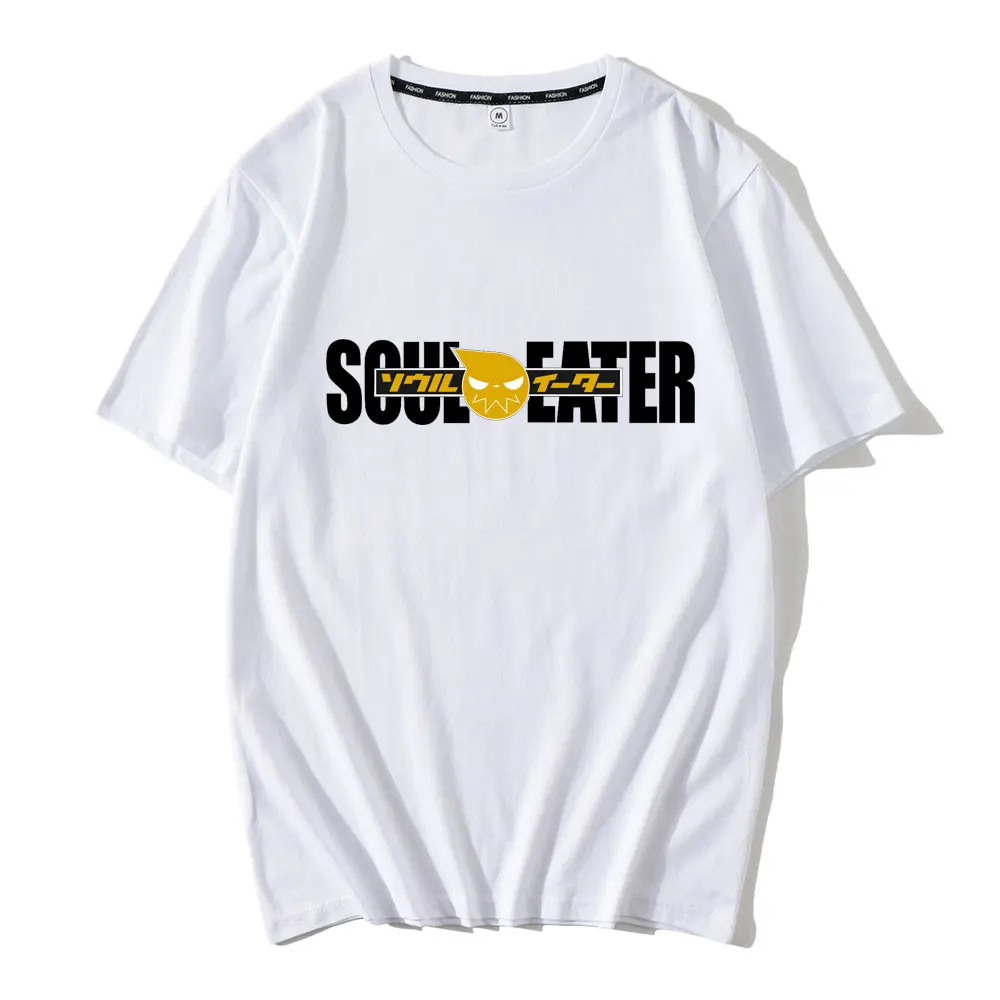 2020 Módne Letné Nové Mužov Tričko Soul Eater Tlač Tričko Pánske Novinka Bavlna Krátky Rukáv T-shirt Mužov Vtipné Tričká Topy