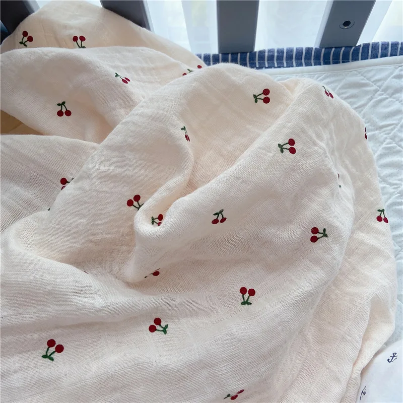 2020 nové krásne organickej bavlny gázy deka mušelínu gázy zábal uterák dieťa swaddle Letná deka