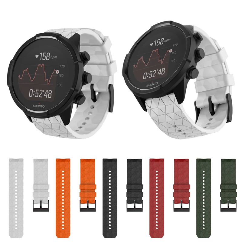 2020 Nové Watchband Smart Hodinky Band Náramok Náramok Silikónový Pásik na Zápästie Náhrada za Suunto 9 Baro Medi d88