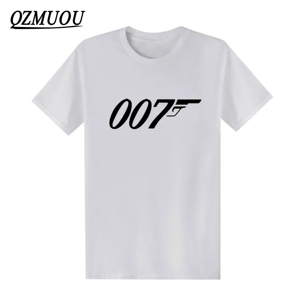 2020 Nové Značky Kvality filmu Film James Bond 007 T Košele Módne Bavlna Muž T-shirt Krátkym Rukávom O Krk Topy Tees Veľkosť XS-XXL