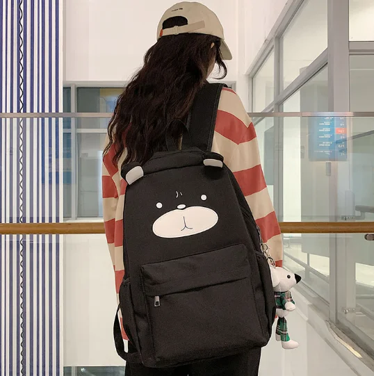 2020 nový vodotesný batoh žena kórejský ležérne módne batoh, veľká kapacita wild cestovná taška svetlo študent taška