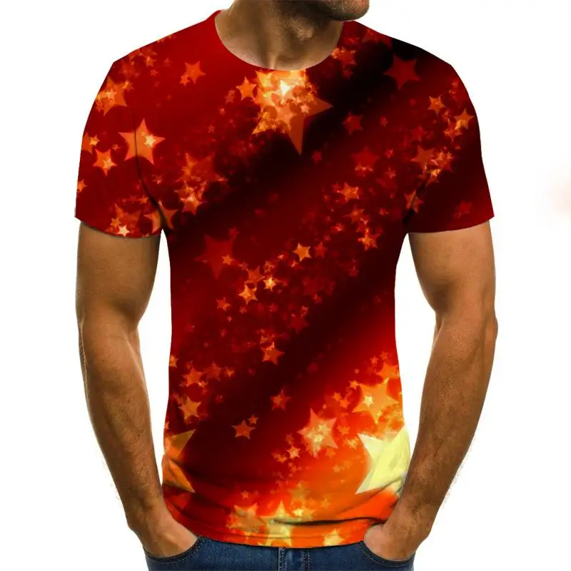 2020 Nových Prírastkov Mens 3d T-shirt Tlač Lesných Stromov Rýchle Suché Letné Topy, Tričká Značky Tshirts Plus Veľkosť Krátke vtipné tričko