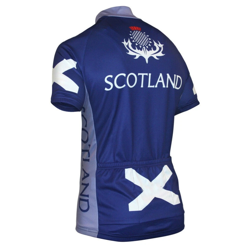 2020 Národná Škótsko Tím Cyklistika dres Letné Krátke Cyklistické Cesty MTB cyklistické Tričko Outdoorové Športy Ropa ciclismo Oblečenie